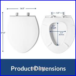 1000CPT Paramont Heavy Duty OVERSIZED Closed Front Toilet Seat with 1,000 lb