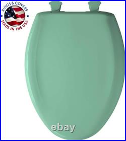 1200SLOWT 165 Toilet Seat Will Slow Close, Never Loosen and Easily Remove, ELONG