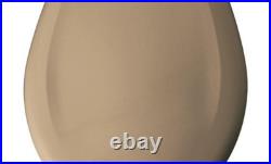 200SLOWT 148 Lift-Off Plastic Round Slow-Close Toilet Seat, Sand