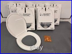 6 Kohler Cachet Quiet-CloseT 6-5/8 X 14-3/16 Round-Front Toilet Seats # 4639-0