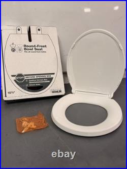 6 Kohler Cachet Quiet-CloseT 6-5/8 X 14-3/16 Round-Front Toilet Seats # 4639-0