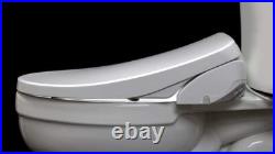ALPHA BIDET GX Wave Bidet Toilet Seat in Round White Strong Spray Stainless ALPHA BIDET GX Wave Bidet Toilet Seat in Round White Strong Spray Stainless