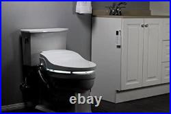 ALPHA BIDET JX2 Elongated Bidet Toilet Seat, White, Endless Warm Water
