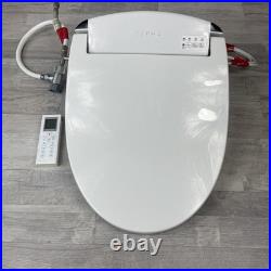 ALPHA BIDET JX-RW Round Bidet Toilet Seat, White, Endless Warm Water