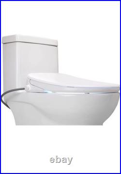 ALPHA BIDET UX Pearl Bidet Toilet Seat in Elongated White New Open Box ALPHA BIDET UX Pearl Bidet Toilet Seat in Elongated White New Open Box
