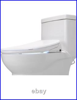 ALPHA BIDET UX Pearl Bidet Toilet Seat in Elongated White New Open Box ALPHA BIDET UX Pearl Bidet Toilet Seat in Elongated White New Open Box