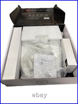 ALPHA BIDET UX Pearl Bidet Toilet Seat in Elongated White New Open Box