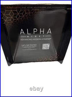 ALPHA BIDET UX Pearl Bidet Toilet Seat in Elongated White New Open Box