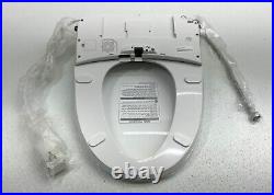 ALPHA BIDET UX Pearl Bidet Toilet Seat in Elongated White? UX-EW Pearl