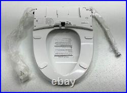 ALPHA BIDET UX Pearl Bidet Toilet Seat in Elongated White? UX-EW Pearl
