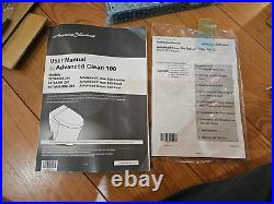 American Standard 8017A60GRC-291 Spalets Elongated Toilet Seat Bidet, White