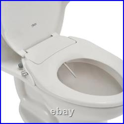 American Standard Bidet Seat Plastic Elongated Toilets Adjustable Sprayer White