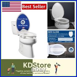 Assurance 3 Raised Toilet Seat Comfort & Security with Clean Shield Guard