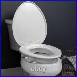 Assurance 3 Raised Toilet Seat Comfort & Security with Clean Shield Guard