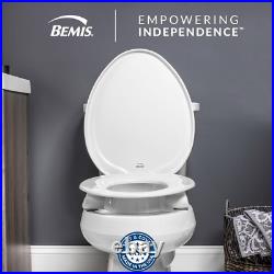 Assurance 3 Raised Toilet Seat Comfort & Security with Clean Shield Guard