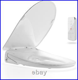 BEFEN Heated Bidet Toilet Seat with Remote Control, Electric Toilet Seat BF43208