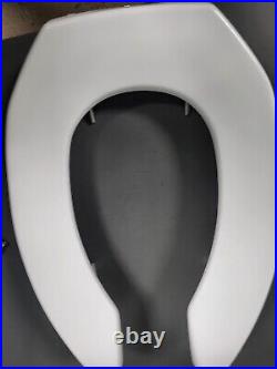 BEMIS 3L2155T 000 Medic-Aid 3 Lift Raised Open Front Plastic Toilet Seat