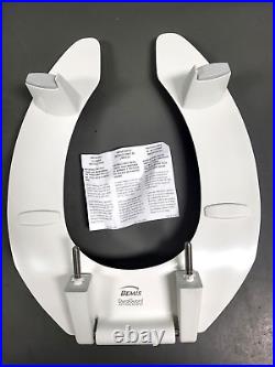 BEMIS 3L2155T 000 Medic-Aid 3 Lift Raised Open Front Plastic Toilet Seat