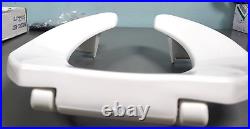 BEMIS 3L2155T 000 Medic-Aid 3 Lift Raised Open Front Plastic Toilet Seat