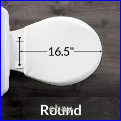 BEMIS 790TDGSL Commercial Heavy Duty Closed Front Toilet Seat with Cover White