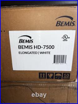 BEMIS HD-7500 Electric Bidet Seat for Elongated Toilets in White BRAND NEW BEMIS HD-7500 Electric Bidet Seat for Elongated Toilets in White BRAND NEW