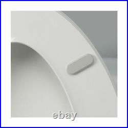 BEMIS Radiance Heated Night Light Toilet Seat will Slow Close and Never Loose