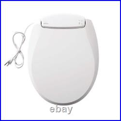 BEMIS Toilet Seat Soft Close Multi-Setting Heated Round Plastic Modern White