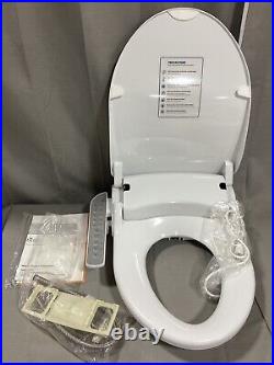BIOBIDET HD-7000 Electric Bidet Seat for Elongated Toilet White