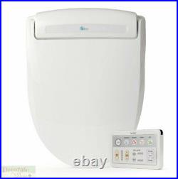 BIO BIDET BB-1000 ROUND Electronic Toilet Seat Jet Wash Dryer Remote Control New