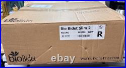 BIO BIDET Slim 2 Electric Smart Bidet Seat for Round Toilets with Remote