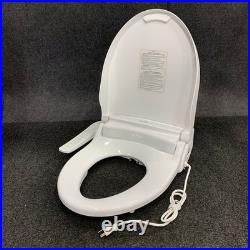 BRONDELL Elongated Electronic Bidet Toilet Seat, White 120V 60Hz 870W CL1500-EW