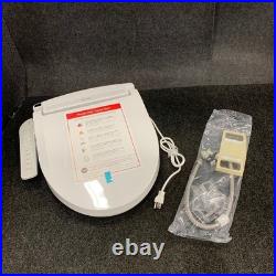 BRONDELL Elongated Electronic Bidet Toilet Seat, White 120V 60Hz 870W CL1500-EW