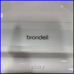 BRONDELL Elongated Electronic Bidet Toilet Seat, White 120V 60Hz 870W CL1500-EW