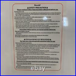 BRONDELL Elongated Electronic Bidet Toilet Seat, White 120V 60Hz 870W CL1500-EW