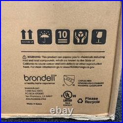 BRONDELL Elongated Electronic Bidet Toilet Seat, White 120V 60Hz 870W CL1500-EW