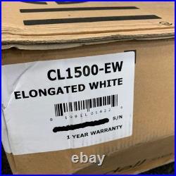 BRONDELL Elongated Electronic Bidet Toilet Seat, White 120V 60Hz 870W CL1500-EW