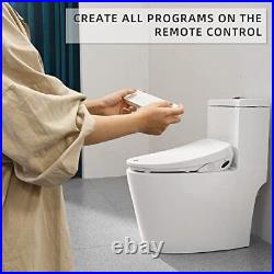 Bejoan Bidet Toilet Seat Electronic X3 Bidet Warm Water Heated Toilet Seat wi