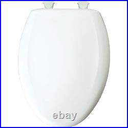 Bemis 1200SLOWT-038 Elongated Plastic Slow Close Toilet Seat Beige