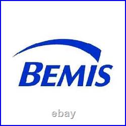 Bemis 1200SLOWT-064 Elongated Plastic Slow Close Toilet Seat Regency Blue