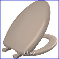 Bemis 1200SLOWT Classic Colors Elongated Closed-Front Toilet Seat Beige