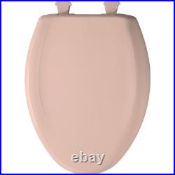 Bemis 1200SLOWT Classic Colors Elongated Closed-Front Toilet Seat Beige