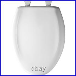 Bemis 1200SLOWT Classic Colors Elongated Closed-Front Toilet Seat Beige