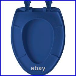 Bemis 1200SLOWT Classic Colors Elongated Closed-Front Toilet Seat Beige