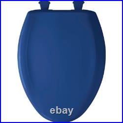 Bemis 1200SLOWT Classic Colors Elongated Closed-Front Toilet Seat Beige