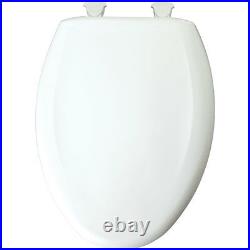 Bemis 1200SLOW-443 Elongated Plastic Slow Close Toilet Seat INNOCENT BLUSH