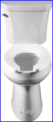 Bemis 1955CT 000 Commercial Elongated Open Front White Toilet Seat Bemis 1955CT 000 Commercial Elongated Open Front White Toilet Seat