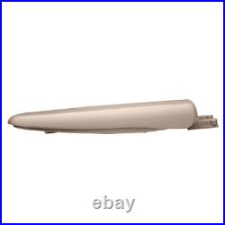 Bemis 200SLOWT 068 Round Plastic Toilet Seat in Fawn Beige