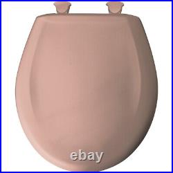 Bemis 200SLOWT-243 Round Plastic Slow Close Toilet Seat Gerber ENGLISH ROSE