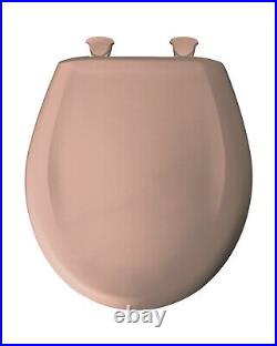 Bemis 200SLOWT Round Closed-Front Toilet Seat Pink