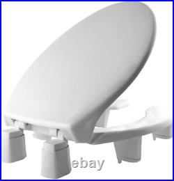 Bemis 3L2150T 000 Medic-Aid 3 Lift Raised Open Front Plastic Toilet Seat